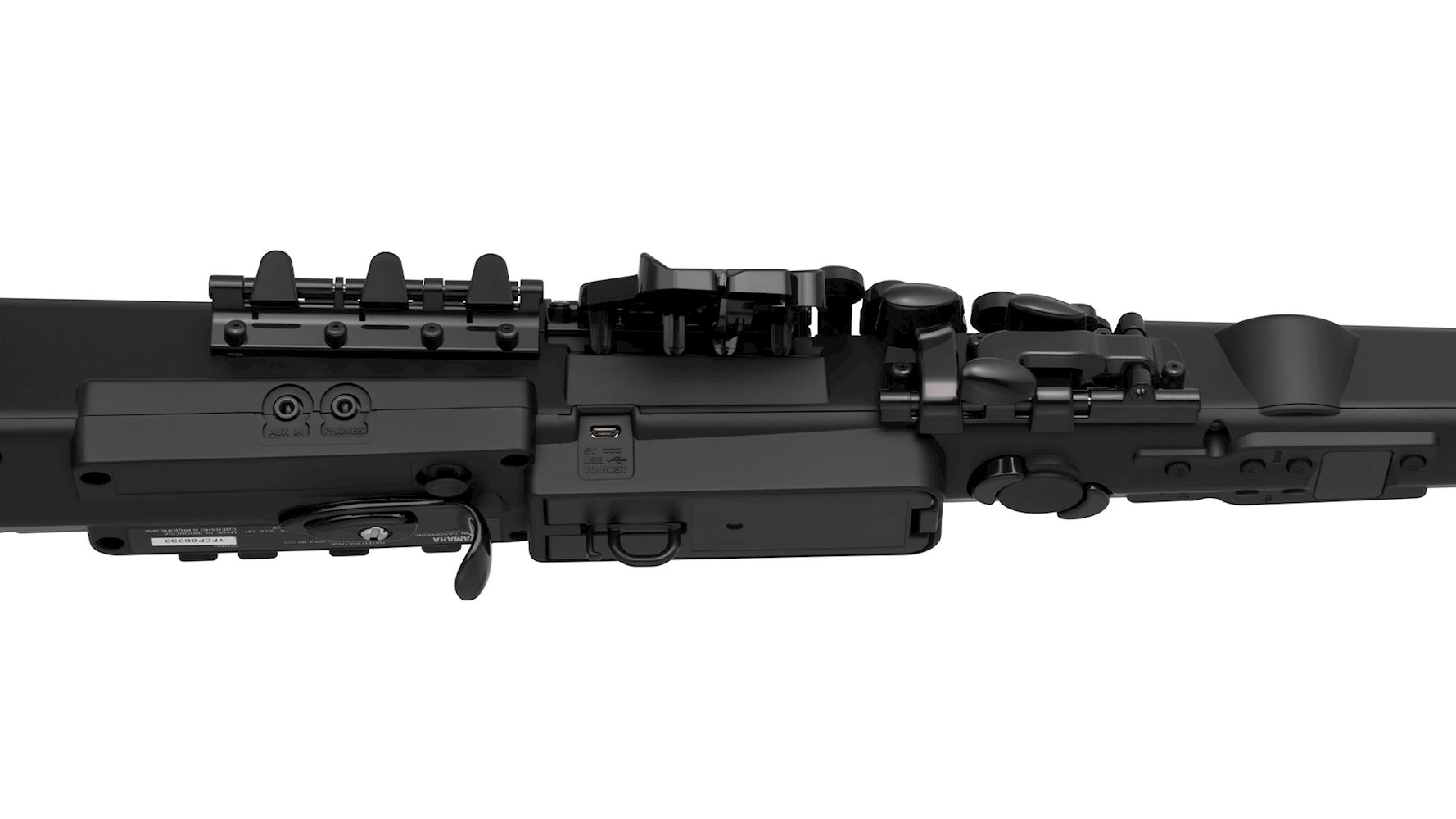 SGPRO Kabelloses Saxophon Mikrofonsystem, Mikrofon für Saxophon und Trompete, Voreingestellter EQ & Echo Level 196 Ft Übertragung Wiederaufladbarer Kompakter Sender und Empfänger