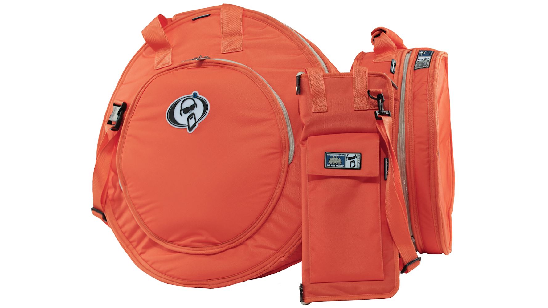 Protection Racket Triad PROTECTION RACKET - SET17 LIMITED EDITION ORANGE | Terpstra Muziek Drumland