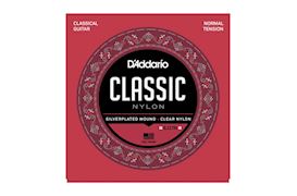DADDARIO - EJ-27N NYLON SNARENSET NORMAL TENSION VOOR KLASSIEKE GITAAR