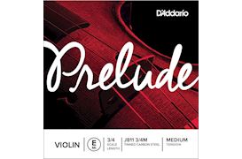 DADDARIO - J811-34M PRELUDE VIOOLSNAAR E-1 3/4, PLAIN STEEL