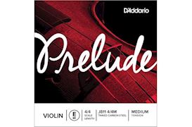 DADDARIO - J811-44M PRELUDE VIOOLSNAAR E-1 4/4, PLAIN STEEL