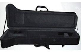 K&H - LICHTGEWICHTKOFFER VOOR TROMBONE MET RUGZAKRIEMEN 220MM