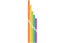 BOOMWHACKERS - BW-5BSET 5 DELIGE BAS CHROMATISCHE SET