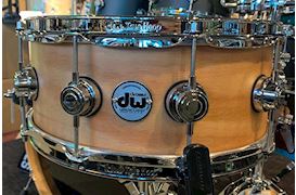 DW - SNAREDRUM 14X5,5" LACQUER CUSTOM NATURAL OAK SHELL