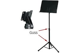 GEWA - ORKEST LESSENAAR ZWART BSX 750 68-118CM DICHT BLAD