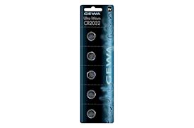 GEWA - BATTERIJ KNOOP 3V CR2032 LITHIUM (PER STUK)