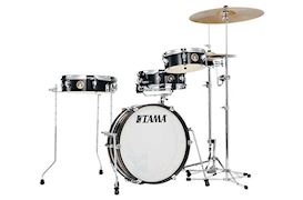 TAMA - LJK48P-HBK CLUB-JAM PANCAKE SHELLSET HAIRLINE BLACK