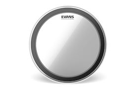 EVANS - BD16EMAD EMAD CLEAR BASS DRUM HEAD, 16 INCH