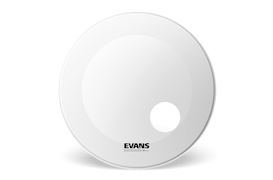 EVANS - BD26RGCW EQ3 RESONANT COATED WHITE BASS DRUM HEAD, 26 INCH