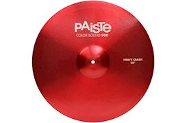 PAISTE - 900 SERIE COLOR SOUND 20" HEAVY CRASH CYMBAL RED