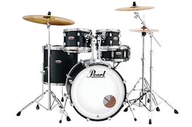 PEARL - DMP925S/C227 DECADE MAPLE DRUMSTEL SATIN SLATE BLACK INCL.HW