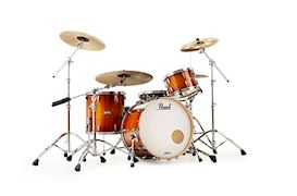 PEARL - MASTERS MAPLE COMPLETE DRUMSTEL ALMOND RED STRIPE