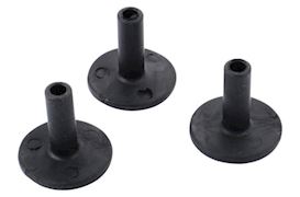 SONOR - CYMBAL SLEEVE 6MM RUBBER SET VAN 3