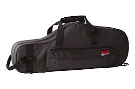 Vaguelly Old Saxofoon koffer, Oxford waterdicht, altsaxofoon, lichte koffer, gigbag, rugzak met bekleding, schouderriem, buitentas, saxofoon draagtas, zwart