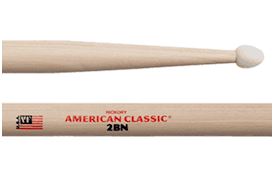 VIC FIRTH - 2BN DRUMSTOKKEN AMERICAN CLASSIC TIP NYL