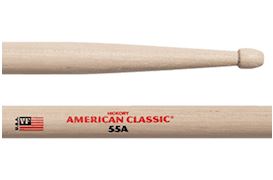 VIC FIRTH - 55A DRUMSTOKKEN AMERICAN CLASSIC HICKORY