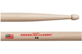 VIC FIRTH - 5A DRUMSTOKKEN AMERICAN CLASSIC HICKORY