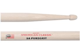 VIC FIRTH - 5APG DRUMSTOKKEN AMERICAN CLASSIC HICKORY 5A PURE GRIT