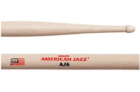 VIC FIRTH - AJ6 DRUMSTOKKEN AMERICAN JAZZ 6