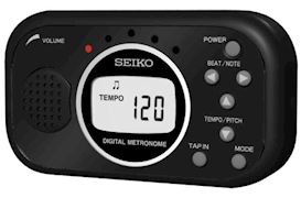 SEIKO - DM100 METRONOOM MET TAP TEMPO FUNCTIE