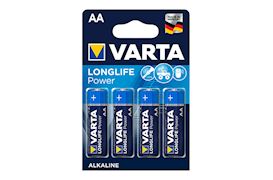 VARTA - AA BATTERIJ LONGLIFE POWER MIGNON (PER 4)