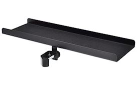 K&M - KM12218 BERGPLANK ALUMINIUM MET KLEM ZWART