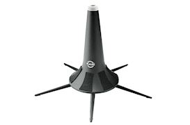 K&M - KM15240 BLAAS BUGEL STAND INKLAPBAAR ZWART