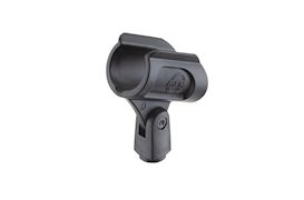 K&M - 85070 MICROFOONKLEM 3/8"+5/8" 34-40MM ZWART