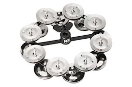 MEINL - HTHH2BK HI-HAT TAMBOERIJN 2 RIJEN JINGLES, STAAL