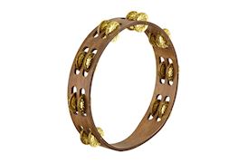 MEINL - TA2V-WB MN TAMBRN 2R HAMMERED BRASS JGL WB