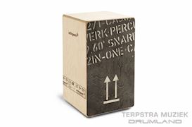 SCHLAGWERK PERCUSSION - CP404BLK 2INONE CAJON BLACK EDITION LARGE