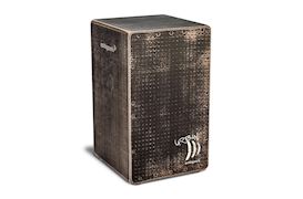SCHLAGWERK PERCUSSION - CP5230 CAJON URBAN OS GRUNGE BLACK