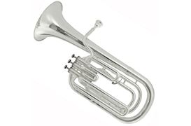 BESSON - BARITONE PRODIGE BE157-2-0 VERZILVERD + KOFFER