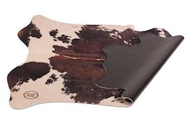 DRUMNBASE - VGN CBLW VEGAN COW CLARA BLACK WHITE DRUMMAT 185X160