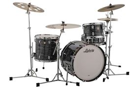 LUDWIG - L84233AX1QWC CLASSIC MAPLE 22" FAB VINTAGE BLACK OYSTER