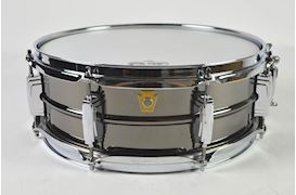 LUDWIG - 5X14 BLACK BEAUTY/SMOOTH SHELL, 8X IMPERIAL LUGS