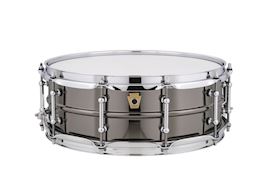 LUDWIG - LB416T 5X14 BLACK BEAUTY SUPRA PHONIC SMOOTH SHELL TUBE LUGS