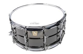 LUDWIG - LB417T BLACK BEAUTY SNAREDRUM 6.5X14 SMOOTH SHELL, TUBE LUGS