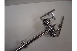 LUDWIG - MOUNTING SYSTEM, ROCKER DOUBLE TOM HOLDER W/ 9,5 MM L-ARM/ B