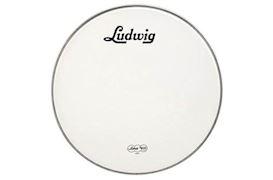 LUDWIG - LW4226V WEATHER MASTER 26" SMOOTH WHITE HEAD W/ SCRIPT LOGO