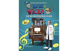 BOEK - BAS & VIOLA EN DE MUZIEKMACHINE - IVO KOUWENHOVEN