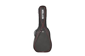 RITTER - RGP2-CT/BRD GUITAR BAGS CLASSICAL 3/4 BLACK-RED PERFORMANCE