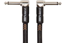 ROLAND - RIC-B3AA 6,3MM MONO HAAKSE JACK - 6,3MM MONO HAAKSE JACK, 1M