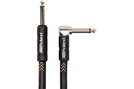 ROLAND - RIC-B5A 6,3MM HAAKSE JACK - 6,3MM RECHTE JACK KABEL, 1,5M