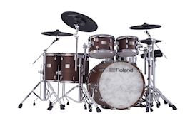 ROLAND - VAD-716 V-DRUMS SERIES ELEKTRONISCH DRUMSTEL SATIN WALNUT