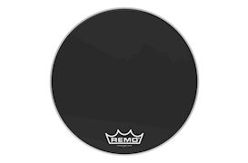 REMO - PM-1420-MP POWERMAX EBONY MARCHING BASDRUMVEL 20"