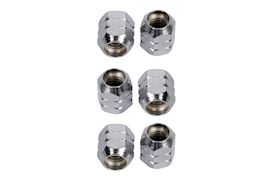LATIN PERCUSSION - LP952 SUPER NUTS CHROME (SET VAN 6)