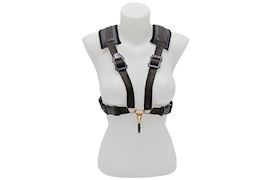 BG - S41CMSH COMFORT HARNAS VROUW, METALEN SNAPHAAK, ZWART