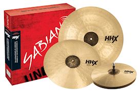 SABIAN - 15005XCN HHX COMPLEX CYMBALSET 14"-16"-20"+18" FREE