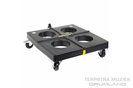 HARDCASE - HNTROLLEY WHEELED TROLLEY C/W 4 WHEELS
